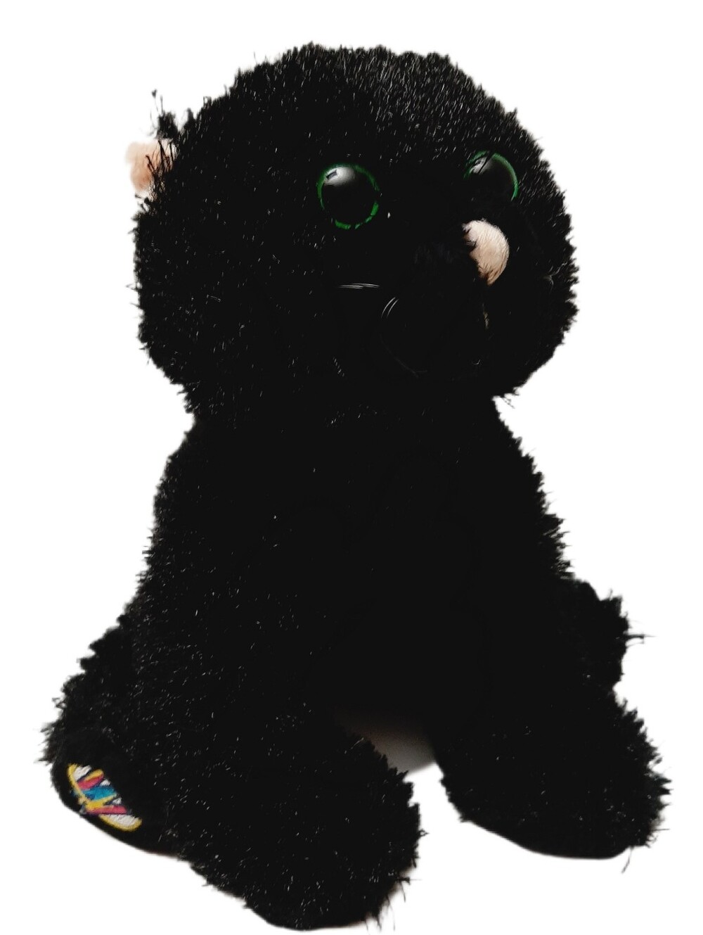 🍒 Ganz Webkinz Black Cat Plush HM135 Halloween Stuffed Animal Kids Soft Toy